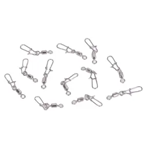 SJ Customizable Stainless Steel Swivel Snaps Rust-Proof Rolling For Sea Water Fishing ODM Support