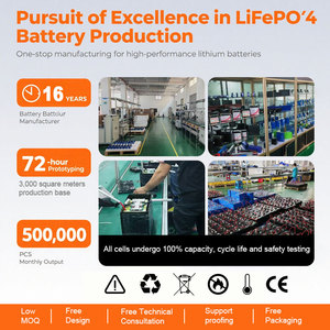 Batería LFP Lifepo4 <span class=keywords><strong>de</strong></span> 12v 280Ah a Precio <span class=keywords><strong>de</strong></span> Fábrica, Paquete <span class=keywords><strong>de</strong></span> Baterías Recargables para Alumbrado Público Solar, Refrigerador Portátil - Product Image 2