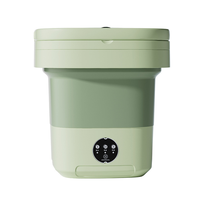Mini Laveuse Ultrasonique Portable 11L Grande Capacité pour Vêtements, Sous-vêtements et Chaussettes – Idéale pour la Maison et les Voyages – Vente en Gros