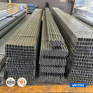 Fábrica de alta resistencia galvanizada <span class=keywords><strong>C</strong></span> Purlin A36 A53 Estructura de acero Q235b Ms Zinc Coated Steel Purlin - Product Image 4