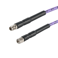 Câble coaxial de test de précision à très faible perte HC220-KJ de 1000 mm avec connecteurs mâle 1,85 mm vers femelle 1,85 mm