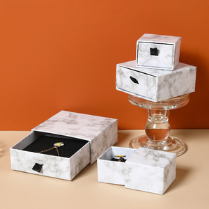 Wholesale Custom Logo Cardboard Drawer Jewelry Packaging <b>Box</b> Paper <b>Gift</b> <b>Box</b> for Ring Necklace <b>Earrings</b> Bracelet - Product Image 6