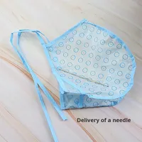 Herramientas de Peluquería para Teñir el Cabello, Gorro de Tela Desechable de Doble Capa para Tratamiento Capilar, Mechas, Fabricado en China