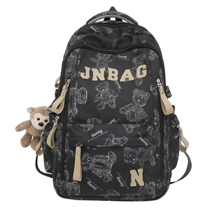 Ruiying Student <b>Backpack</b> Red <b>Large</b> Capacity 15 Inch Laptop Bag For <b>School</b> Travel Daily Use - Product Image 5