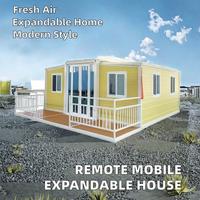 Maison conteneur pliable et extensible de 20 pieds, habitation préfabriquée de luxe, origine Chine, vente en gros pour usage résidentiel