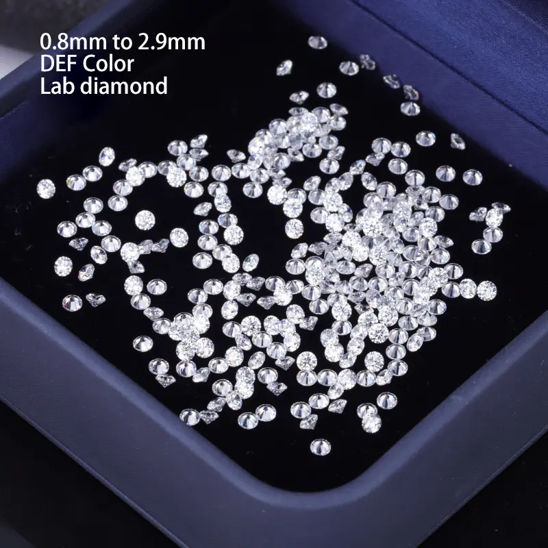 Starsgem prezzo all'ingrosso lab ha creato diamante sciolto hpht cvd round man made diamant lab grown diamond