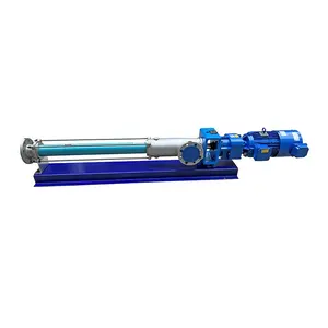 Netzsch type NM063 single PC screw pump for sewage/sludge/paper/pulp/food/water transfer with good price and flow stability