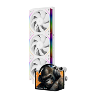 Écran LCD incurvé AMOLED 2K 60Hz Thermalright Levita Vision 360 ARGB 6,67 pouces avec prise en charge de la rotation à 3000 tr/min et tête de refroidissement magnétique DIY pour vidéo