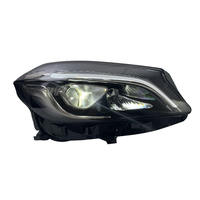 Pour Mercedes Benz Classe A W176, ensemble de phares 13-18, lentilles LED modifiées, feux de jour, clignotants