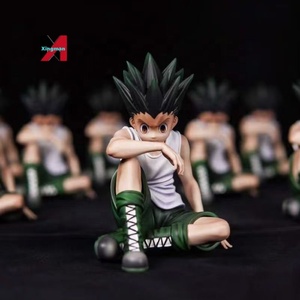 Figurine GK <span class=keywords><strong>Hunter</strong></span> x <span class=keywords><strong>Hunter</strong></span> <span class=keywords><strong>Gon</strong></span> & Killua assis, modèle de statue d'anime, décoration de bureau - Product Image 4