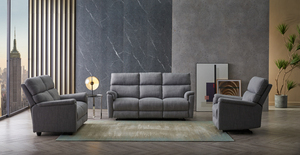 <span class=keywords><strong>MANWAH</strong></span> CHEERS Fauteuil Canapé en tissu dossier inclinable Repose-pied relevable Poignée manuelle latérale - Product Image 6