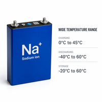 Sel Baterai Ion Natrium Na 3V 210Ah  Baterai Na-ion untuk Sistem Penyimpanan Energi Surya Rumah Tangga