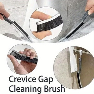 <span class=keywords><strong>Cepillo</strong></span> de limpieza de grietas de cerdas duras <span class=keywords><strong>para</strong></span> cocina, baño, azulejos <span class=keywords><strong>para</strong></span> el hogar, <span class=keywords><strong>juntas</strong></span>, herramientas de limpieza de ventanas hechas de plástico duradero - Product Image 2