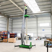 Piattaforma Aerea in Alluminio a Singolo Albero a Batteria, Silenziosa, per la Raccolta, il Caricamento e la Gestione dei Magazzini in Fabbrica