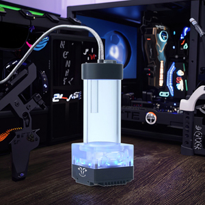 Socooler SO-U6D-K 130mm 12V Máy tính hiệu quả trường hợp máy bơm nước làm mát tối ưu nhiệt độ quy định trường hợp-Bể nước mát - Product Image 1