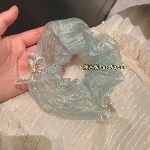 <span class=keywords><strong>Lazos</strong></span> <span class=keywords><strong>de</strong></span> <span class=keywords><strong>tul</strong></span> <span class=keywords><strong>para</strong></span> <span class=keywords><strong>el</strong></span> pelo, accesorios <span class=keywords><strong>para</strong></span> <span class=keywords><strong>el</strong></span> <span class=keywords><strong>cabello</strong></span> <span class=keywords><strong>de</strong></span> organza, perlas móviles 3D, mariposa, scrunchies - Product Image 2