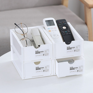 Desktop <b>Stackable</b> <b>Storage</b> <b>Box</b> Book Organizer <b>Box</b> Minimalist Living Room Snacks <b>Stackable</b> <b>Storage</b> Basket Cosmetic <b>Storage</b> - Product Image 2