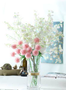 Chrysanthème en soie en gros, fleur artificielle d'<span class=keywords><strong>allium</strong></span>, fausse tête de fleur d'oignon pour la décoration de la maison, fleurs et plantes - Product Image 6