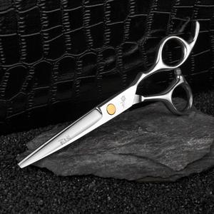 Kéo cắt tóc chuyên nghiệp cao cấp bằng thép không gỉ, kéo tạo kiểu thẳng, thân thiện với môi trường, sắc bén, dùng cho thợ cắt tóc và làm đẹp - Product Image 4