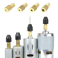 Micro moteur perceuse auto-serrante mandrin à trois mâchoires 2.0-5.0mm arbre ouverture Distribution Machine meulage accessoires mandrin