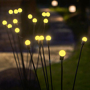 Lampes solaires de jardin, décorations de jardin LED imperméables pour l'extérieur, lumières à piquer pour pelouse et sol - Product Image 4
