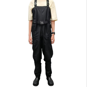 Waders <span class=keywords><strong>da</strong></span> <span class=keywords><strong>Pesca</strong></span> OEM di Alta Qualità Personalizzati Impermeabili Traspiranti con <span class=keywords><strong>Stivali</strong></span> in PVC e Suola in Feltro con Borchie in Acciaio - Product Image 1