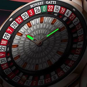 Relojes BG8004 con Diseño de Ruleta Europea, Esfera con Diamantes, Cristal de Zafiro, Relojes Mecánicos para Hombre - Product Image 4