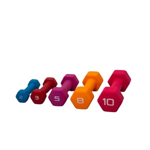 10lb 8lb 5lb 3LB 2lb trọng lượng nhà Workout Neoprene HEX quả tạ tập thể dục miễn phí trọng lượng xay Vinyl quả tạ với logo - Product Image 3