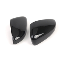 1 par de tapas de carcasa de espejo de puerta lateral de coche para VW Polo 2009-2017 6R0857537B 6R0857537C