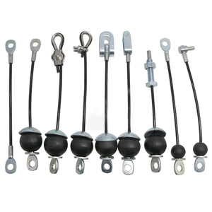 리프팅 용 강화 페룰 스틸 와이어 로프 슬링과 304 스테인레스 스틸 케이블 와이어 로프 어셈블리 리깅 - Product Image 2