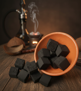 Briquetas de carbón de coco para shisha producen humo suave y calor estable para una relajación perfecta con shisha. - Product Image 3
