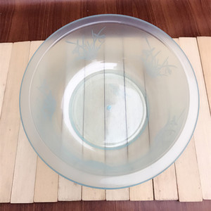 Pequeño lavabo con forma de orquídea, lavabo irrompible, recipiente transparente, adecuado para mezclar y servir platos fríos. Agua - Product Image 5