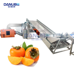 New Mesh Belt Dryer Persimmon Cleaning Slicing and Drying Production Line Persimmon <b>Dehydration</b> <b>Machinery</b> - Product Image 1