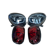 Pour Mini F60/R60/R56/F56/F55 : Ensemble de phares 12V 70W 6000 Lumens 7500K, feux de croisement et de route