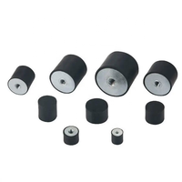 10 supports en caoutchouc à filetage femelle M4 de 10 mm, isolateurs de vibrations, remplace les patins anti-vibrations, blocs silencieux plats, blocs de base