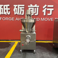 Broyeur à viande automatique robuste avec moteur efficace, hachoir industriel pour viande congelée et machine à broyer les os de poulet