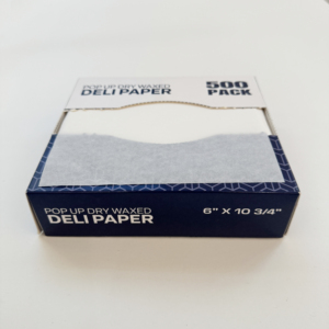 Papel encerado interfoliado para alimentos secos, duradero y personalizado, para hamburguesas, donuts y <span class=keywords><strong>delicatessen</strong></span>, tipo pop-up. - Product Image 3