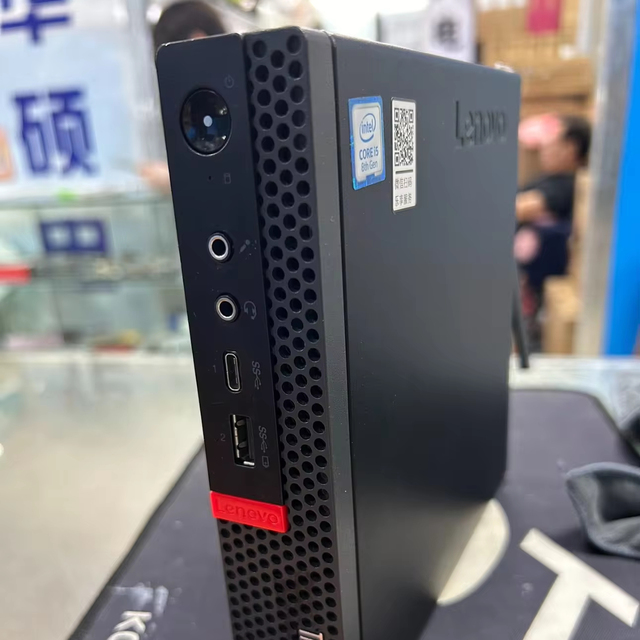 Used for L-enovo M720 Tiny Desktop Intel I5 8th Gen 8GB RAM 256GB SSD Dual Monitor Support Win10 Enterprise Mini PC