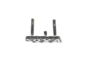 Logo in metallo piastra produttori di alluminio personalizzato taglio diamante con note a piè di pagina etichetta in metallo - Product Image 4