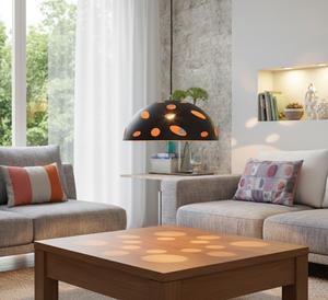 Lámparas Colgantes de Latón Estilo Vintage, Iluminación de Techo, LED Negro Naranja Regulable, para Comedor, Cocina, Sala de Estar, Elegante - Product Image 3