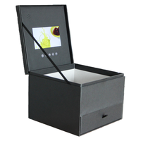Boîte cadeau vidéo LCD en papier personnalisée OEM/ODM pour la présentation, le marketing et la promotion