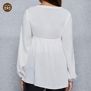 Design personnalisé Offre spéciale Vêtements d'<span class=keywords><strong>allaitement</strong></span> pour femmes Quotidien Loose Maternité Manches longues <span class=keywords><strong>Haut</strong></span> d'<span class=keywords><strong>allaitement</strong></span> - Product Image 4