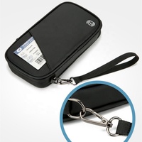 Porte-passeports QET1021 pour la famille, femmes, hommes, avec blocage RFID, sac de voyage, organiseur de documents, étui pour cartes de crédit
