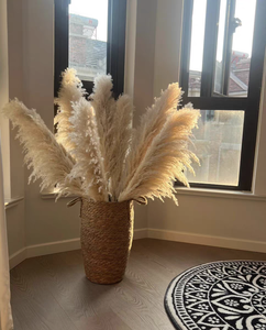 Decoración de Paisajismo <span class=keywords><strong>con</strong></span> <span class=keywords><strong>Flores</strong></span> Secas Estilo Natural al por Mayor <span class=keywords><strong>con</strong></span> Hierba de Pampas Grande para Decoración de Bodas - Product Image 5