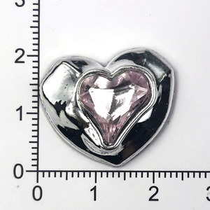 Diy Jewelry Accessories Heart <b>Bow</b> Butterfly Star Flower Rhinestone Charms Silver Grey Plastic Resin Party Hair <b>Clips</b> - Product Image 4