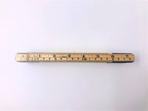 Règle pliable <span class=keywords><strong>de</strong></span> charpentier <span class=keywords><strong>de</strong></span> <span class=keywords><strong>6</strong></span> pouces avec des mesures américaines et métriques - Product Image 4