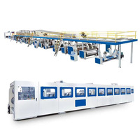Ligne de production automatique de carton ondulé pour carton à 2/3/5 couches