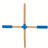 Bâton de Correction Posturale en Bois pour Yoga et Pilates – Idéal pour l'Entraînement en Salle de Sport et les Cours de Yoga
