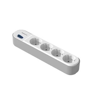 Enchufe de Mesa Industrial y de Oficina Serie VEGA de 16A, Enchufe Europeo, Cable de Cobre Resistente al Fuego PP - Product Image 1