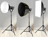 300W LED lampe d'éclairage à coque métallique continue Studio vidéo prise de vue photo 3200-5500K photographie COB lumière éclairage photographique